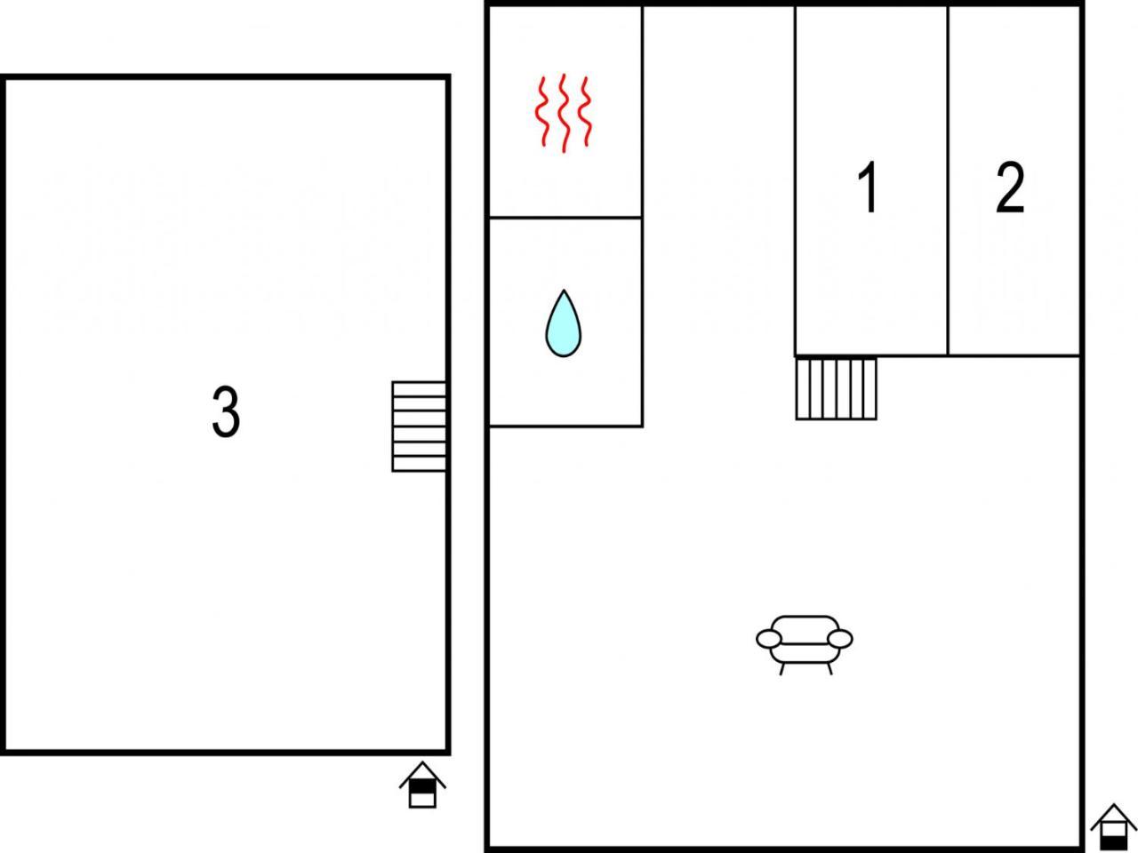 Gorgeous Home In Sysslebaeck With Sauna บรานัส ภายนอก รูปภาพ